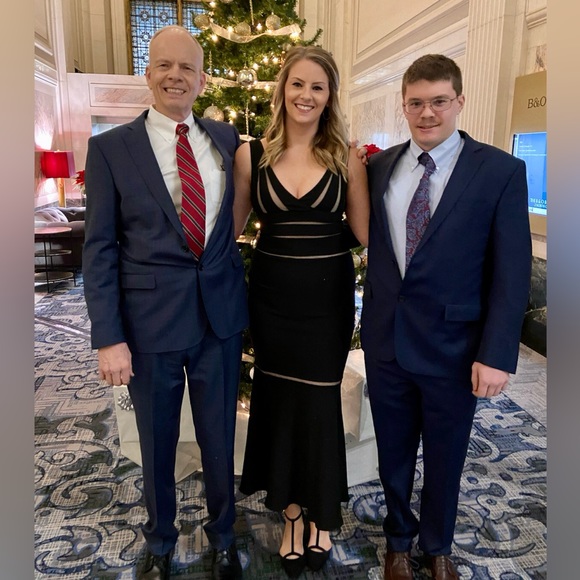 Cache black mermaid dress sz. 6 - Picture 4 of 4